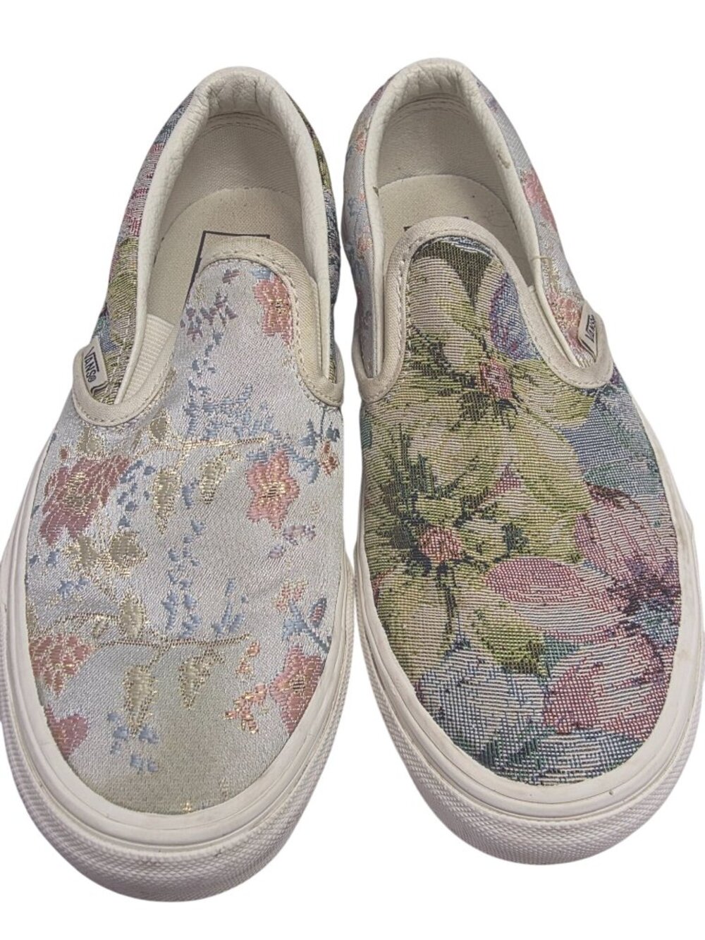Vans Slip-On Floral Tapestry Shoes Womens Size 7
